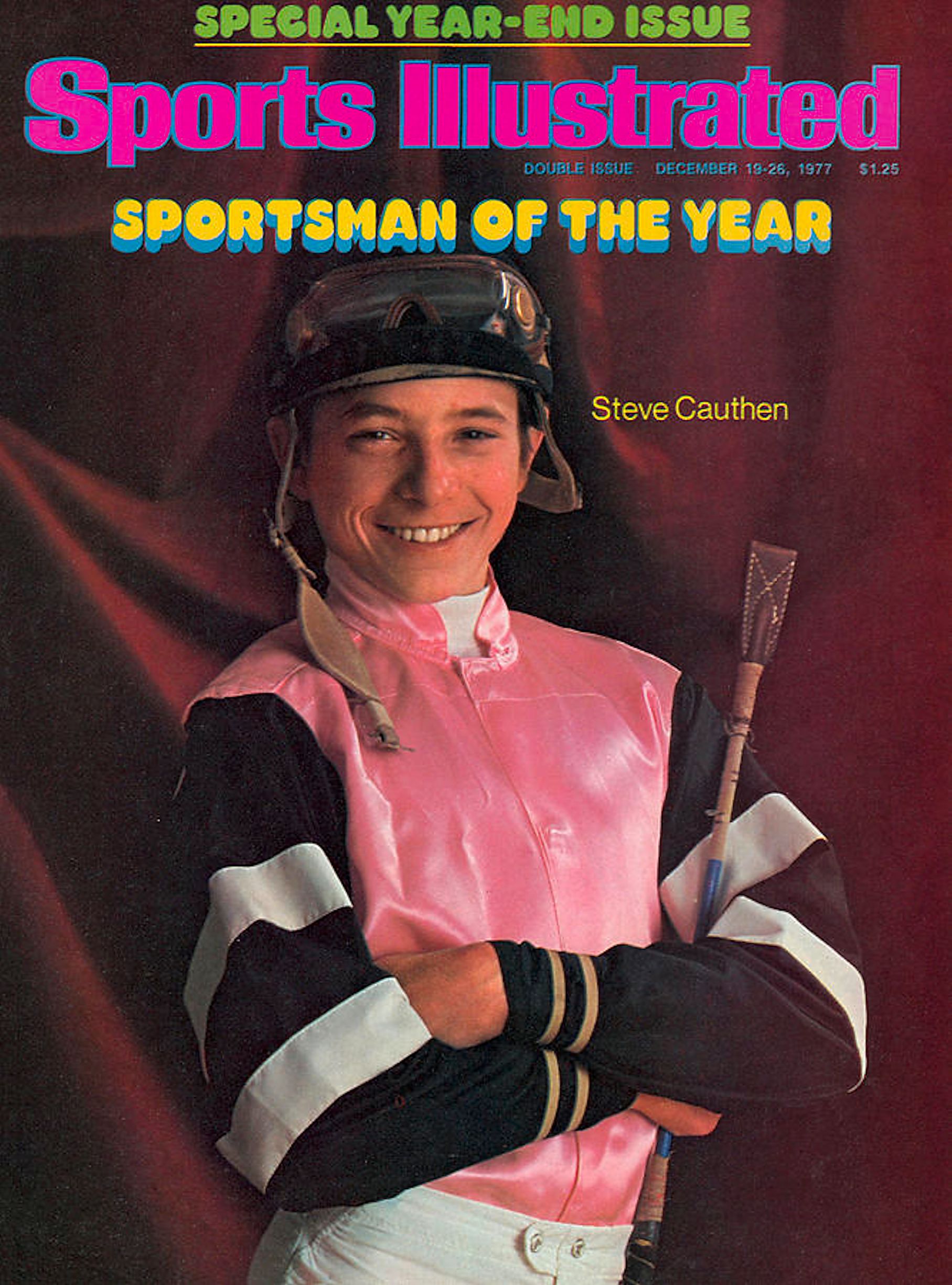 Steve Cauthen on the cover of "Sports Illustrated" in 1977 (Sports Illustrated)