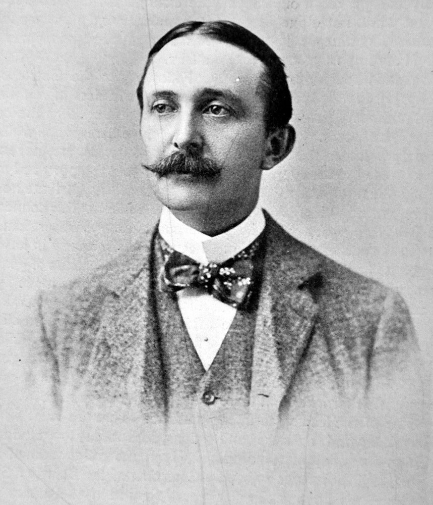 Photograph of August Belmont II from "The American Turf" (Museum Collection)
