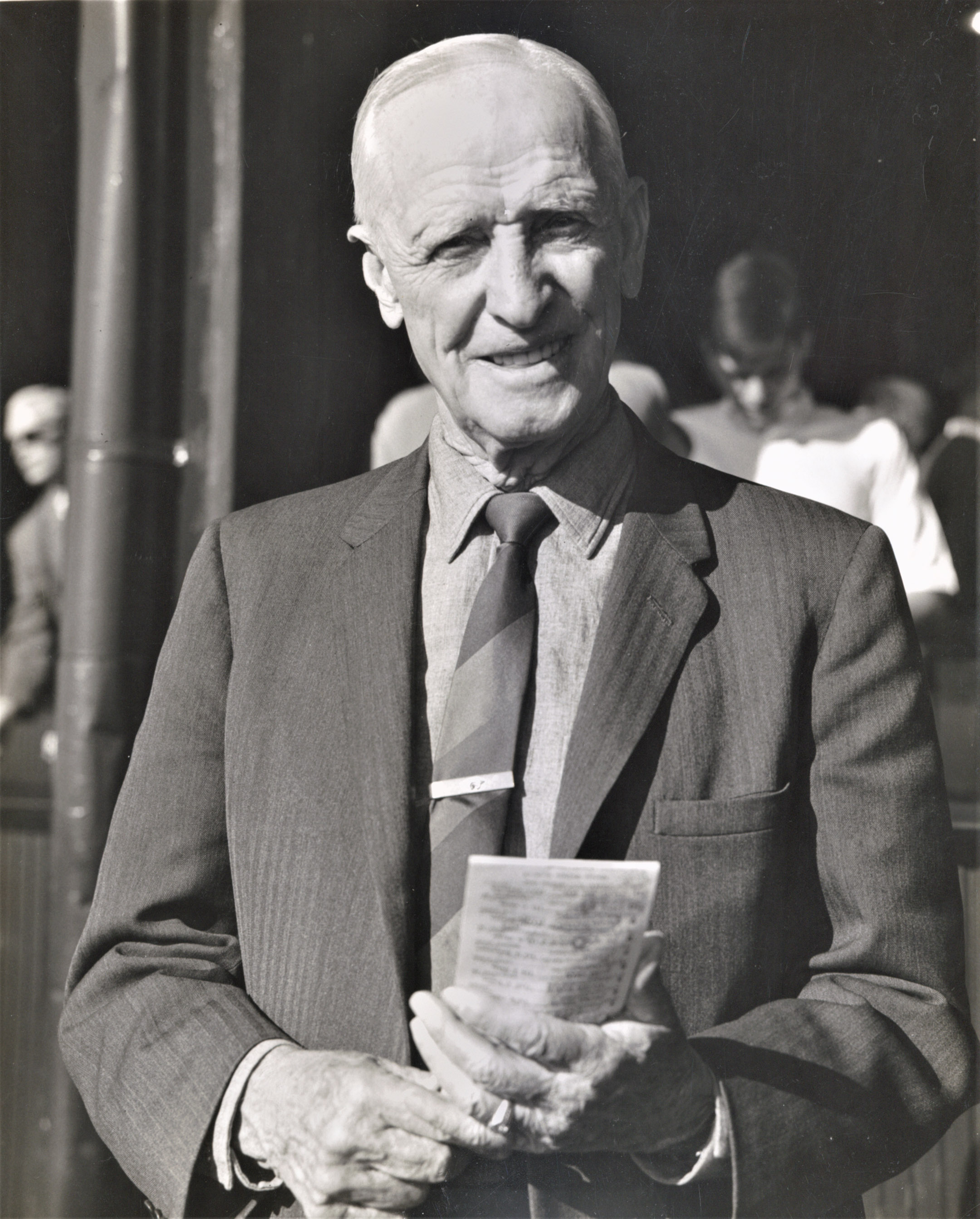 Frank E. Childs in 1966 (Keeneland Association)