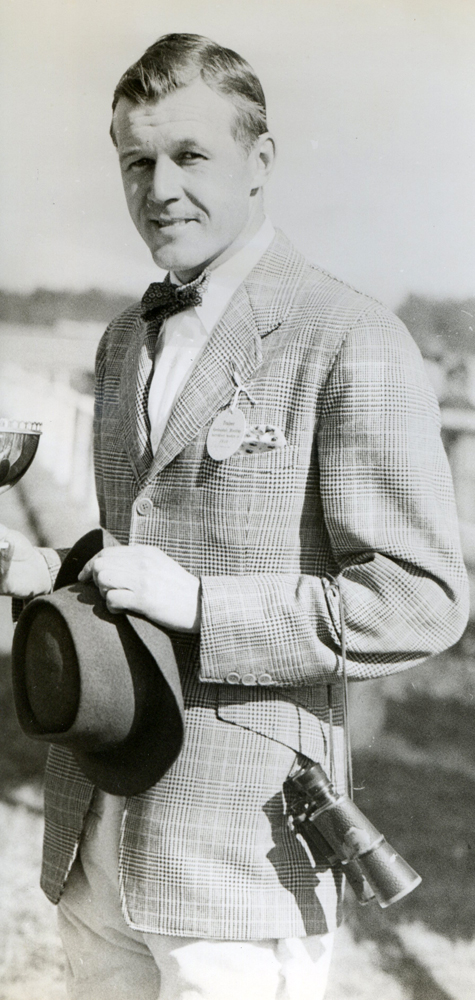 W. Burling Cocks at the races (Bert Morgan/Museum Collection)