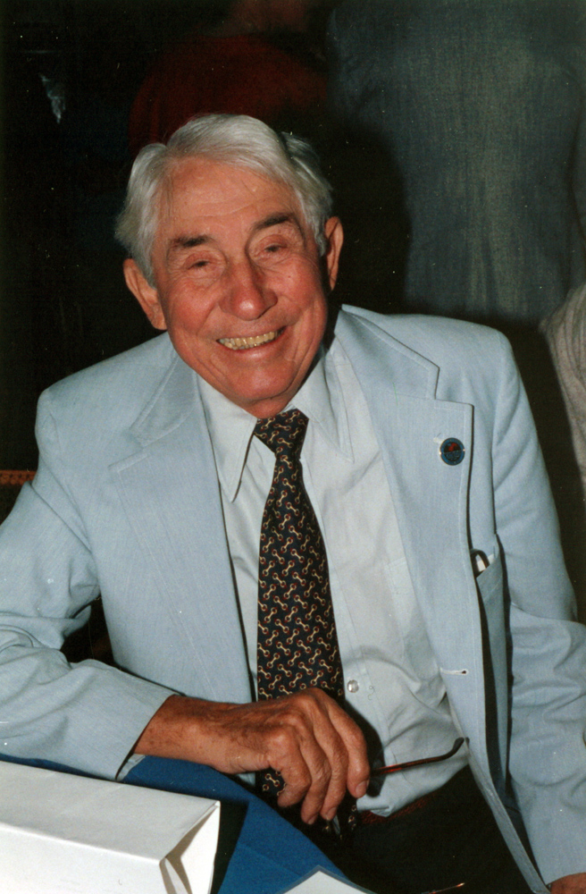 John Nerud at Hall of Fame Day, August 1990 (Barbara D. Livingston/Museum Collection)